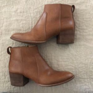 Madewell Brown Booties